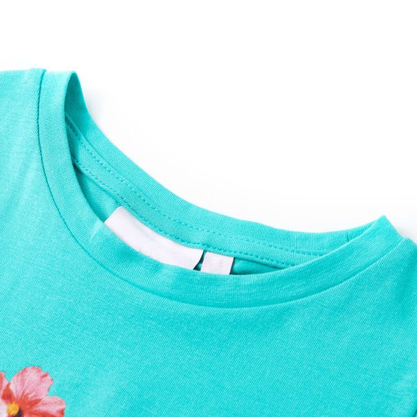 T-shirt infantil menta 92 - Image 3