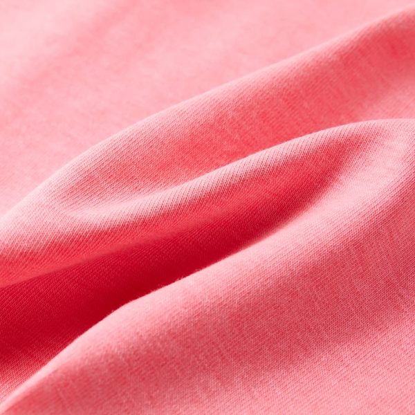 T-shirt para criança rosa-néon 92 - Image 7