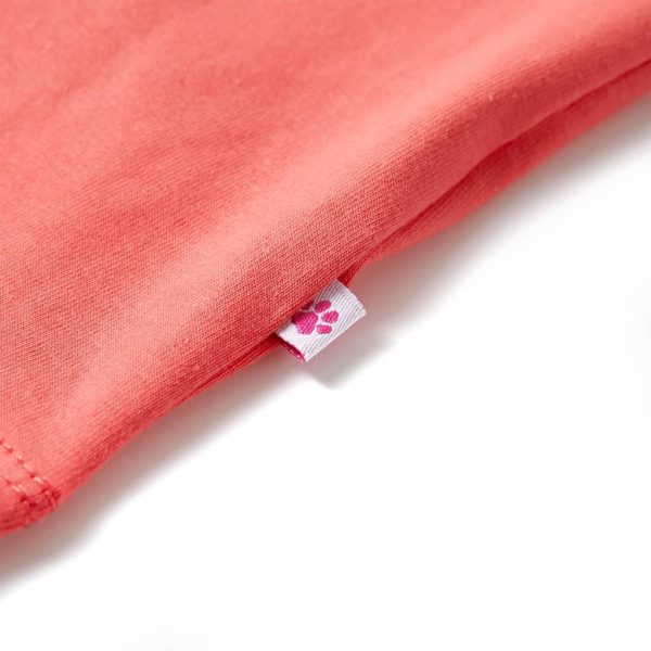 T-shirt infantil coral 128 - Image 5