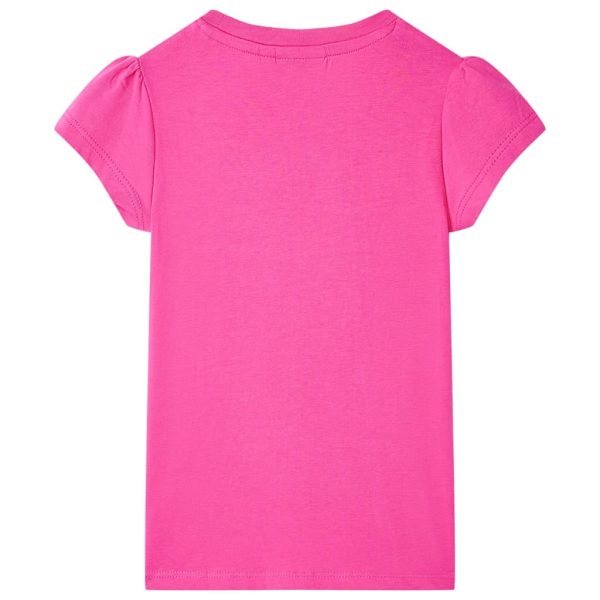 T-shirt de criança rosa-escuro 116 - Image 2