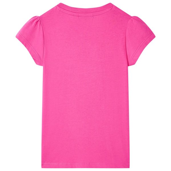 T-shirt de criança rosa-escuro 140 - Image 2