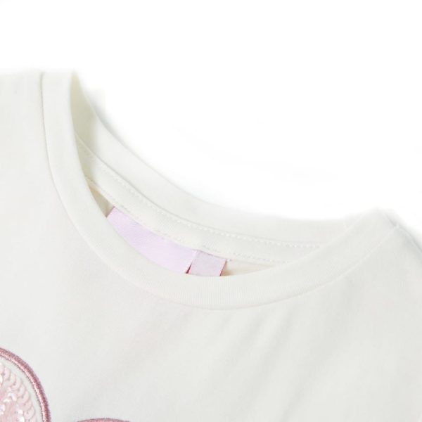 T-shirt infantil cor cru 116 - Image 3