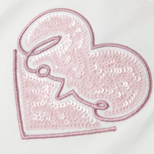 T-shirt infantil cor cru 128 - Image 4