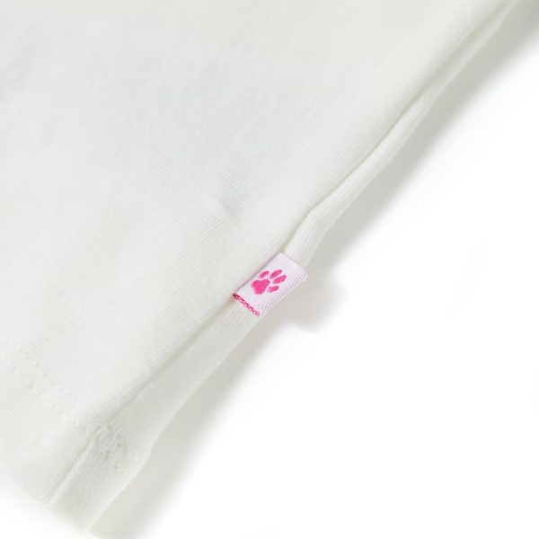 T-shirt infantil cor cru 128 - Image 5