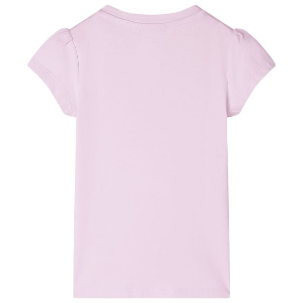 T-shirt de criança rosa-claro 92 - Image 2