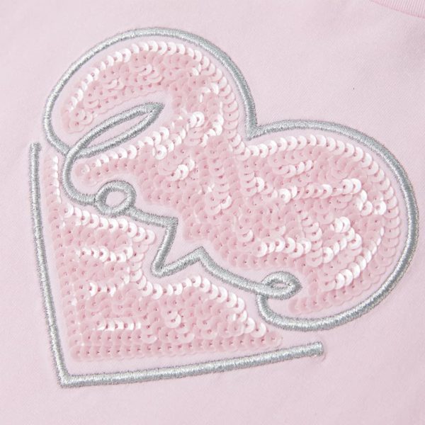 T-shirt de criança rosa-claro 104 - Image 4