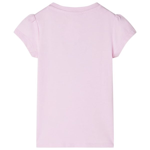T-shirt de criança rosa-claro 140 - Image 2
