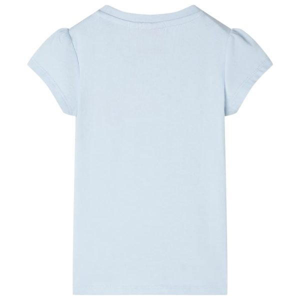 T-shirt para criança azul 92 - Image 2
