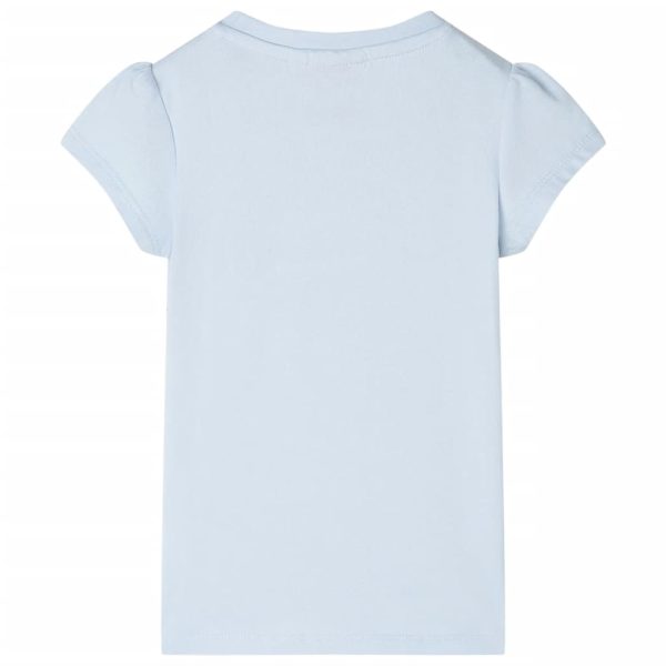 T-shirt para criança azul 104 - Image 2