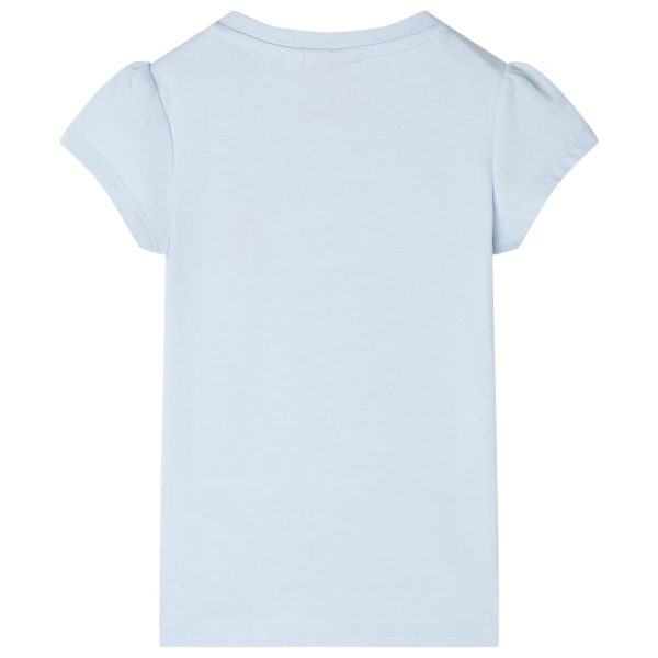 T-shirt para criança azul 128 - Image 2
