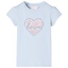 T-shirt para criança azul 140