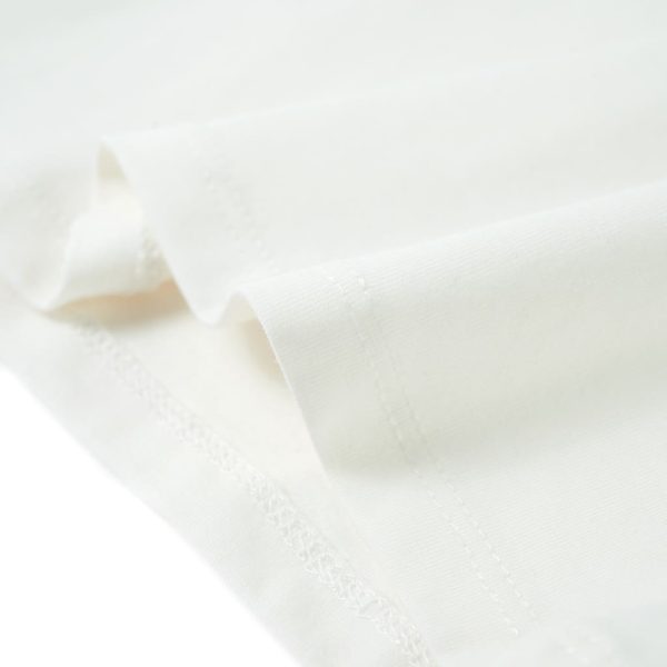T-shirt p/ criança manga com folhos branco 104 - Image 6