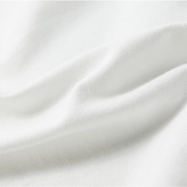 T-shirt p/ criança manga com folhos branco 104 - Image 7