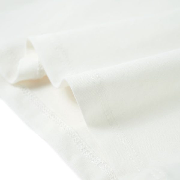 T-shirt p/ criança manga com folhos branco 116 - Image 6