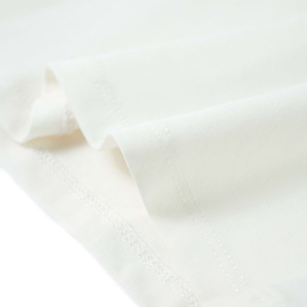 T-shirt p/ criança manga com folhos branco 128 - Image 6