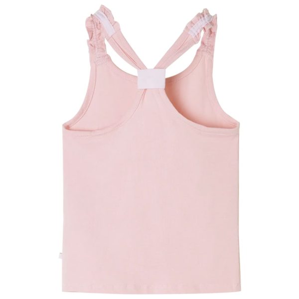 T-shirt de alças para criança rosa-claro 128 - Image 2