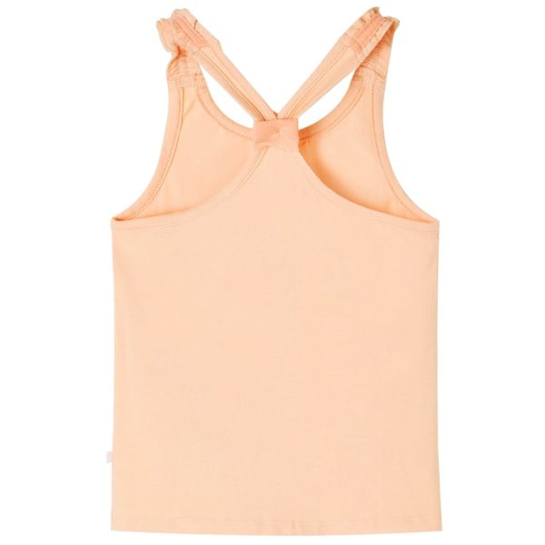 T-shirt de alças para criança laranja-claro 116 - Image 2