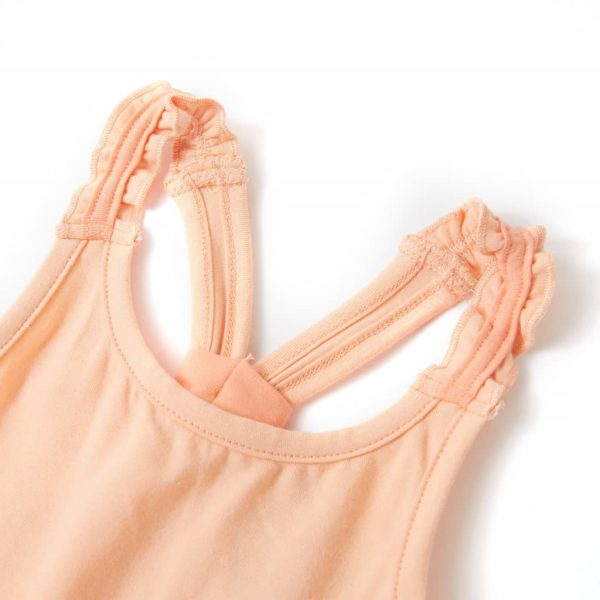 T-shirt de alças para criança laranja-claro 116 - Image 3