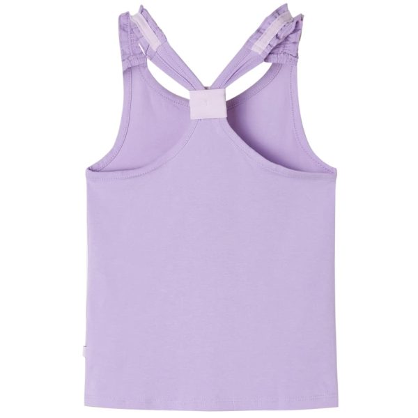 T-shirt de alças para criança lilás 116 - Image 2