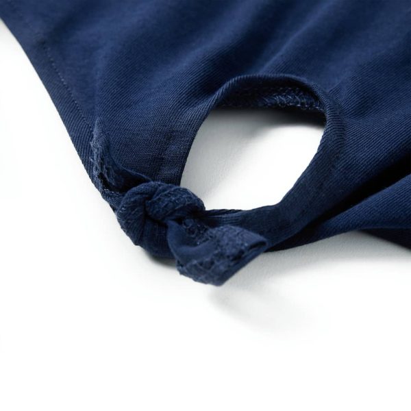 T-shirt infantil azul-escuro 128 - Image 6