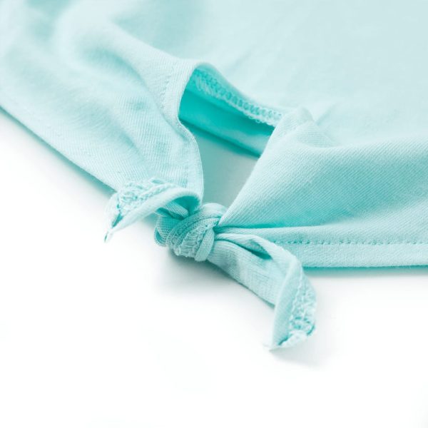 T-shirt de criança ciano-claro 116 - Image 6