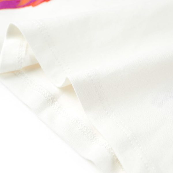 T-shirt infantil cor cru 104 - Image 7