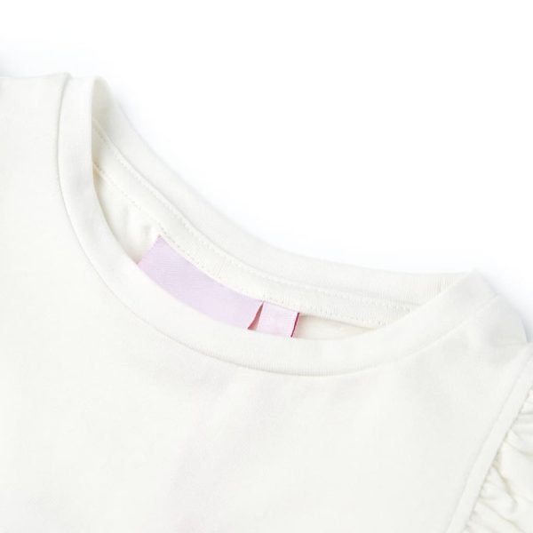 T-shirt infantil cor cru 116 - Image 3