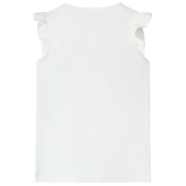 T-shirt infantil cor cru 128 - Image 2