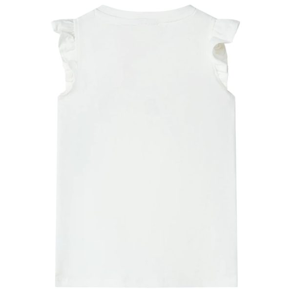 T-shirt infantil cor cru 140 - Image 2