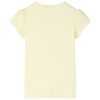 T-shirt de criança amarelo-suave 104 - Image 2