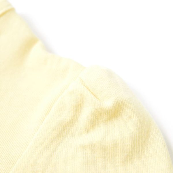 T-shirt de criança amarelo-suave 116 - Image 5