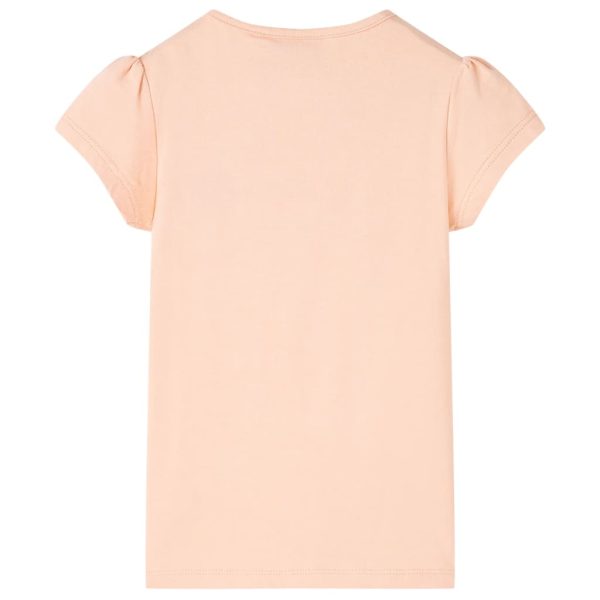 T-shirt de criança laranja-claro 140 - Image 2