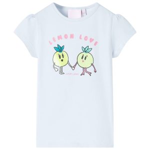 T-shirt para criança azul 92