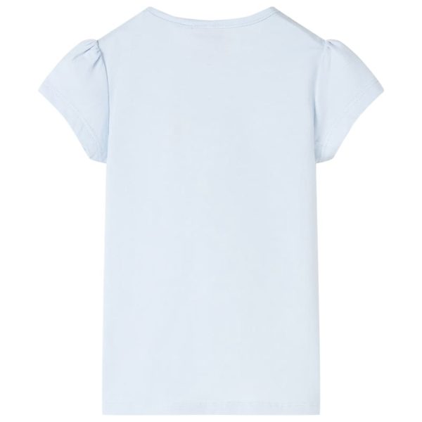 T-shirt para criança azul 92 - Image 2