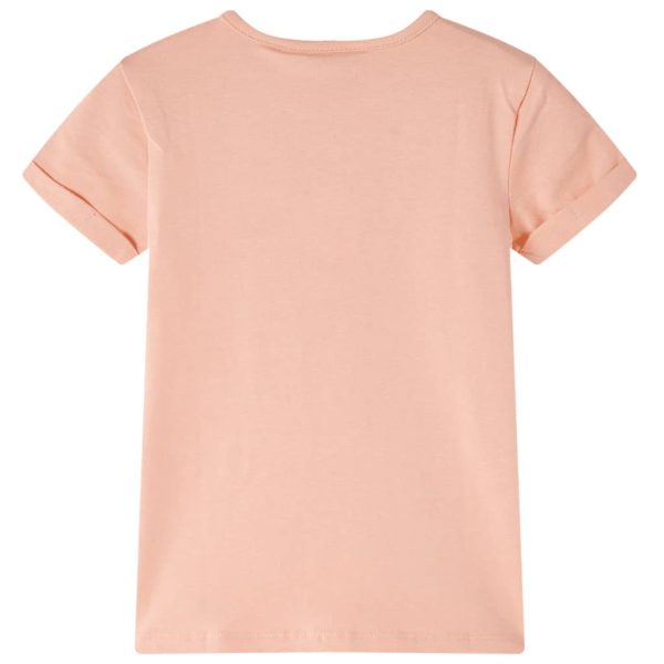 T-shirt de criança laranja-claro 104 - Image 2