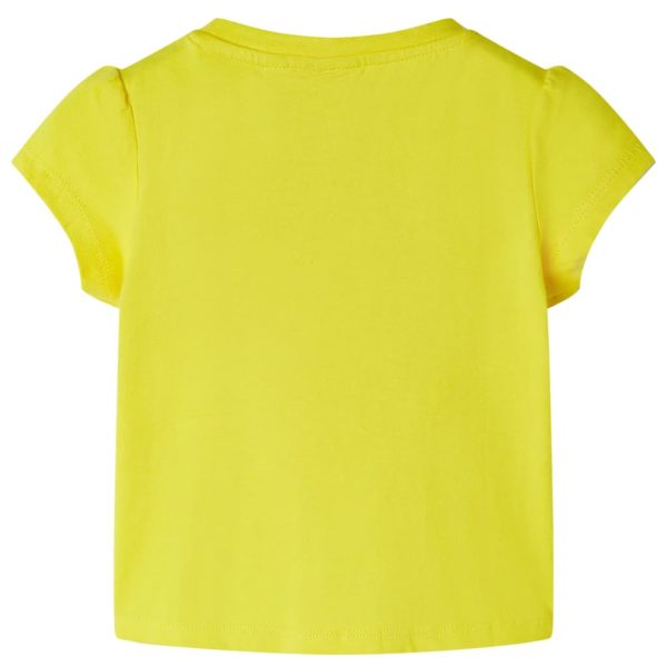 T-shirt de criança amarelo 128 - Image 2