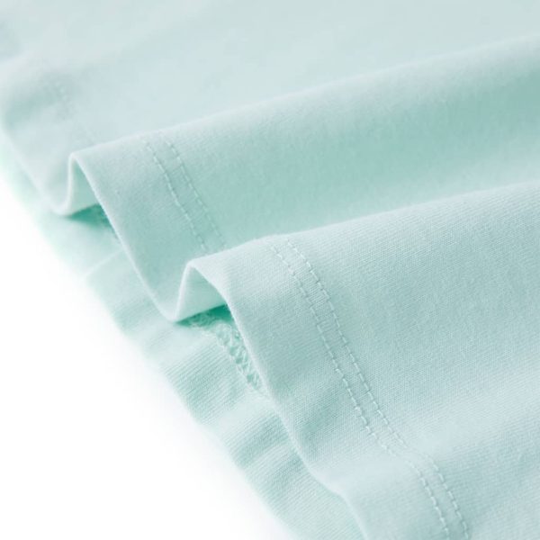 T-shirt de alças para criança menta-claro 104 - Image 6