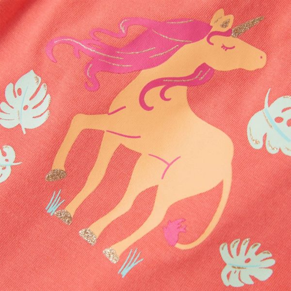 T-shirt de alças para criança coral 140 - Image 7