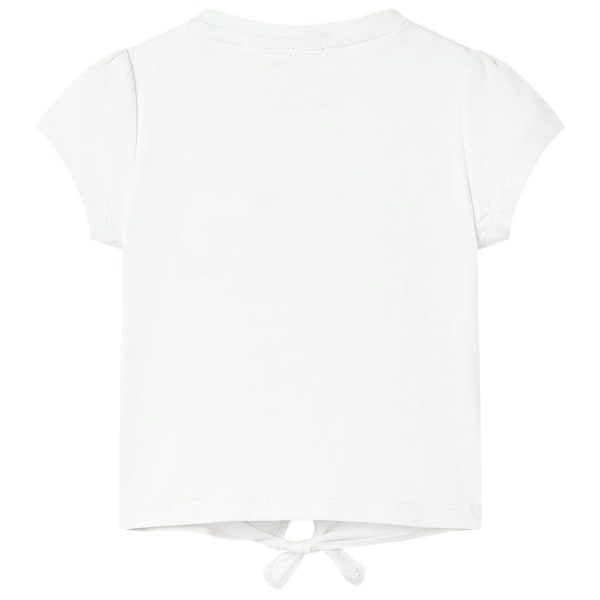 T-shirt infantil cor cru 104 - Image 2