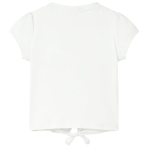 T-shirt infantil cor cru 116 - Image 2