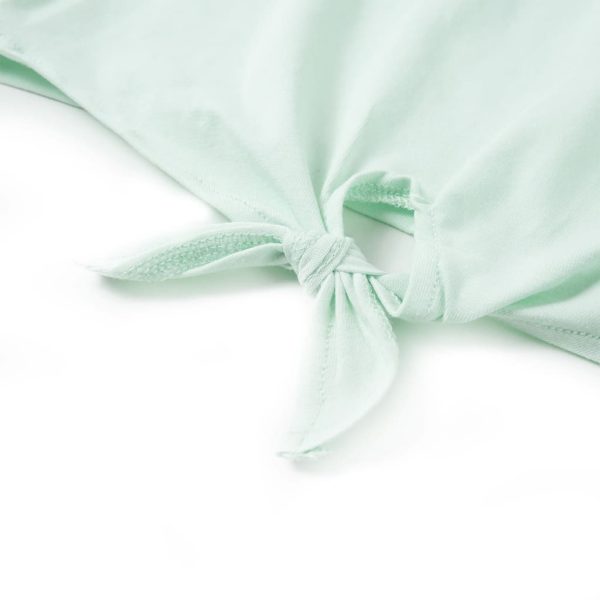 T-shirt infantil menta-claro 92 - Image 6
