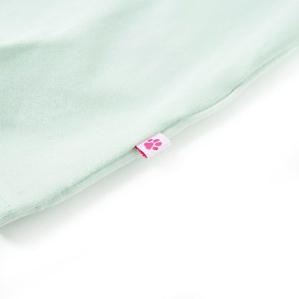 T-shirt infantil menta-claro 104 - Image 5