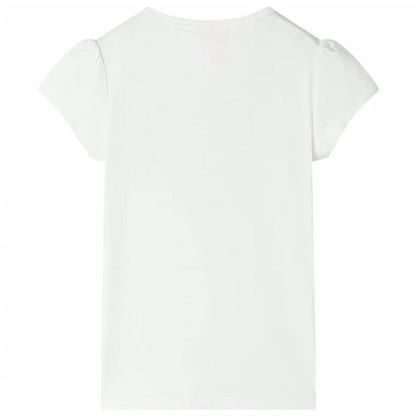T-shirt infantil cor cru 104 - Image 2