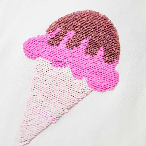 T-shirt infantil cor cru 116 - Image 4