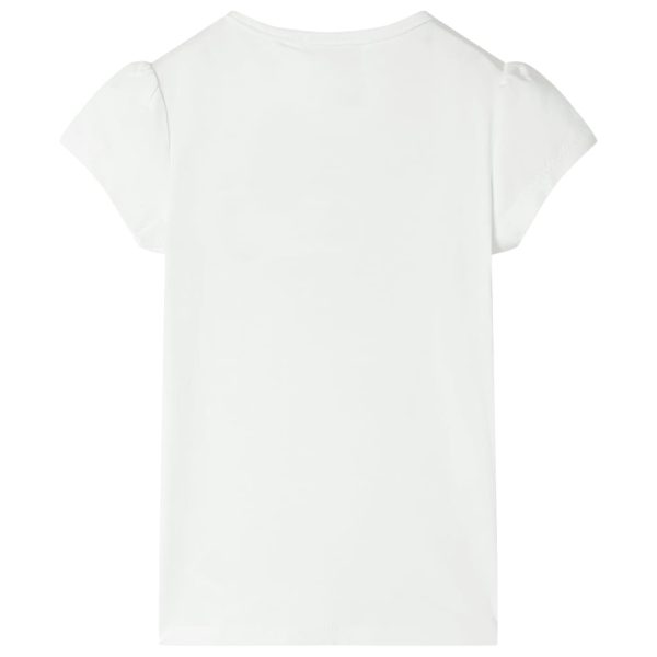 T-shirt infantil cor cru 140 - Image 2