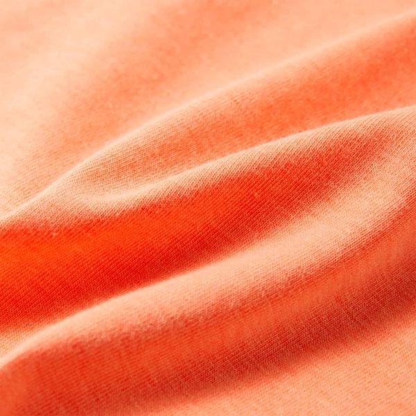 T-shirt para criança laranja-néon 92 - Image 7