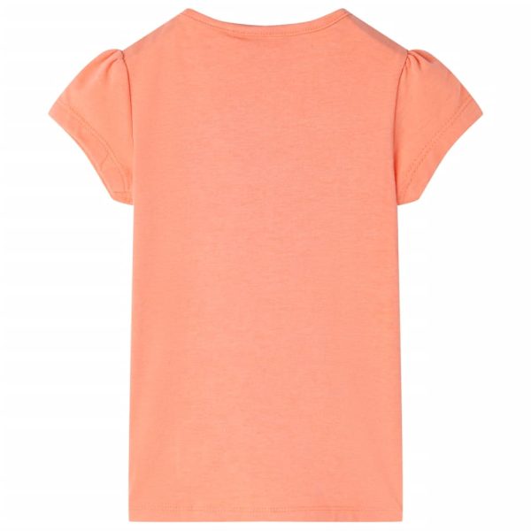 T-shirt para criança laranja-néon 140 - Image 2