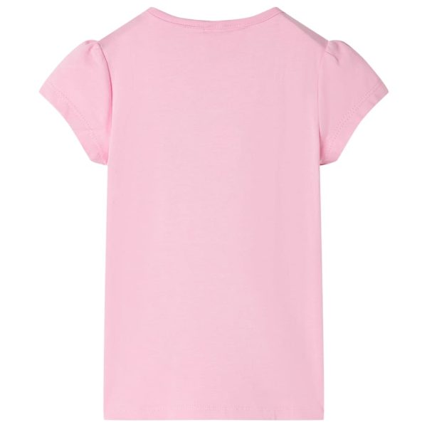 T-shirt para criança rosa-choque 92 - Image 2
