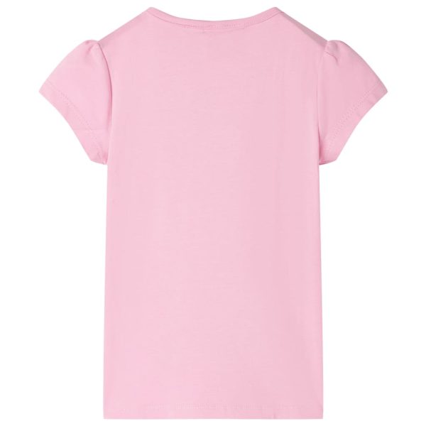 T-shirt para criança rosa-choque 116 - Image 2