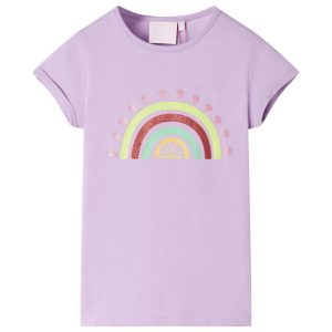 T-shirt infantil lilás 104